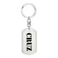 Cruz - Luxury Dog Tag Keychain