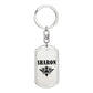 Sharon v01a - Luxury Dog Tag Keychain