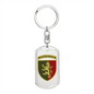 24th Mechanized Brigade (Ukraine) - Luxury Dog Tag Keychain