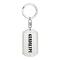 Guadalupe v01 - Luxury Dog Tag Keychain