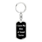 Love My Glen of Imaal Terrier v5 - Luxury Dog Tag Keychain
