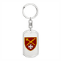 Operational Command West (Ukraine) - Luxury Dog Tag Keychain