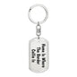 Border Collie's Home - Luxury Dog Tag Keychain