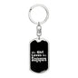 Singapura v2 - Luxury Dog Tag Keychain