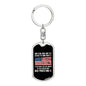 Our Flag - Luxury Dog Tag Keychain