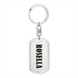 Rosella v01 - Luxury Dog Tag Keychain