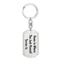Jack Russell Terrier's Home - Luxury Dog Tag Keychain