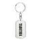 Tabitha v01 - Luxury Dog Tag Keychain