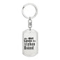 Afghan Hound - Luxury Dog Tag Keychain