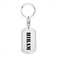 Hiram - Luxury Dog Tag Keychain