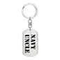 Navy Uncle - Luxury Dog Tag Keychain
