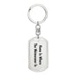 Weimaraner's Home - Luxury Dog Tag Keychain