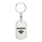 Josephine v01a - Luxury Dog Tag Keychain