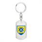 56th Motorized Infantry Brigade (Ukraine) - Luxury Dog Tag Keychain
