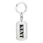 Kent - Luxury Dog Tag Keychain