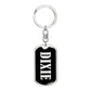 Dixie v02 - Luxury Dog Tag Keychain