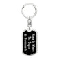 Dogue de Bordeaux's Home v2 - Luxury Dog Tag Keychain