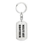 Military Brother - Luxury Dog Tag Keychain
