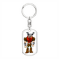 Viking 04 - Luxury Dog Tag Keychain