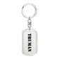 Truman - Luxury Dog Tag Keychain