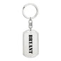 Bryant - Luxury Dog Tag Keychain