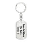 Cairn Terrier's Home - Luxury Dog Tag Keychain