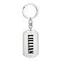 Lillian v01 - Luxury Dog Tag Keychain