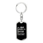 Boston Terrier v2 - Luxury Dog Tag Keychain