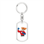 Cowboy - Luxury Dog Tag Keychain