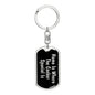 Cocker Spaniel's Home v2 - Luxury Dog Tag Keychain