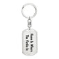 Yorkie's Home - Luxury Dog Tag Keychain