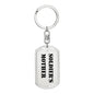 Soldier's Mother - Luxury Dog Tag Keychain