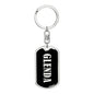 Glenda v02 - Luxury Dog Tag Keychain