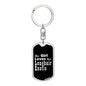 Longhair Exotic v2 - Luxury Dog Tag Keychain