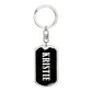 Kristie v02 - Luxury Dog Tag Keychain