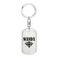 Wanda v01a - Luxury Dog Tag Keychain