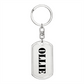 Ollie - Luxury Dog Tag Keychain