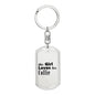 Collie - Luxury Dog Tag Keychain