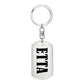 Etta v01 - Luxury Dog Tag Keychain