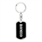 Romeo v2 - Luxury Dog Tag Keychain
