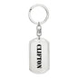 Clifton - Luxury Dog Tag Keychain