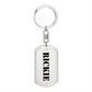 Rickie - Luxury Dog Tag Keychain