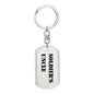 Soldier's Uncle - Luxury Dog Tag Keychain