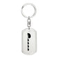 Mama Hippo With 4 Calves - Luxury Dog Tag Keychain
