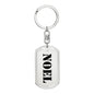 Noel - Luxury Dog Tag Keychain