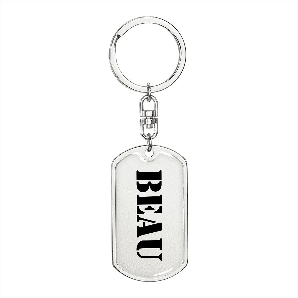 Beau - Luxury Dog Tag Keychain