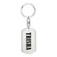 Trisha v01 - Luxury Dog Tag Keychain