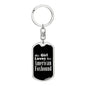 American Foxhound v2 - Luxury Dog Tag Keychain