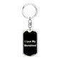 Love My Warmblood  v2 - Luxury Dog Tag Keychain