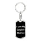 Love My Campbell Albatross v2 - Luxury Dog Tag Keychain